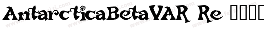 AntarcticaBetaVAR Re字体转换